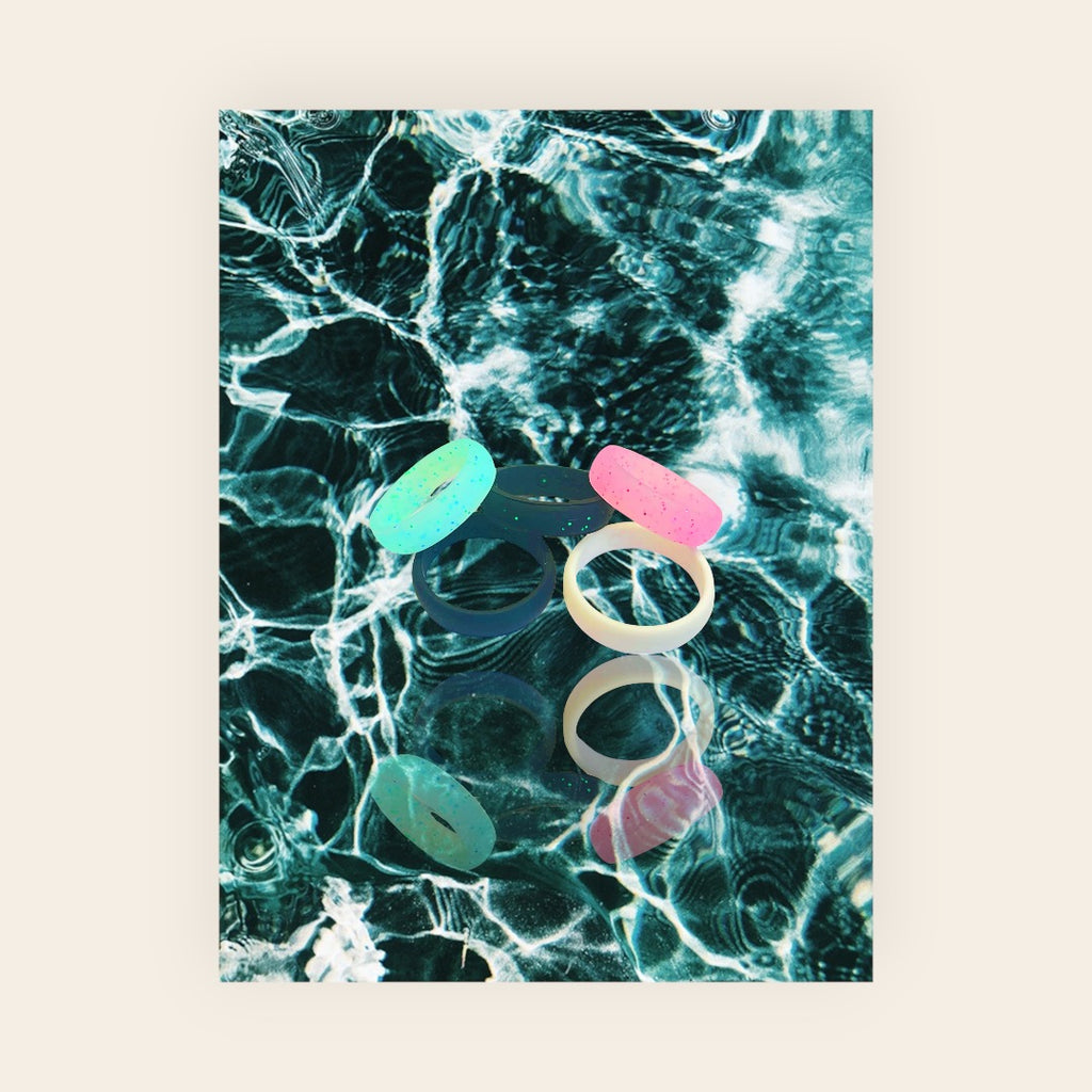 Dura Gear The Lady silicone ring collection for women in multiple colours