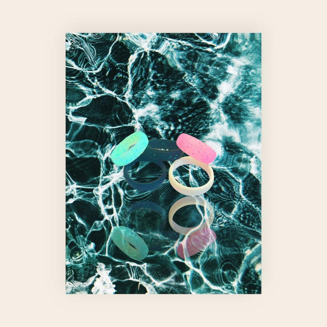 Dura Gear The Lady silicone ring collection for women in multiple colours