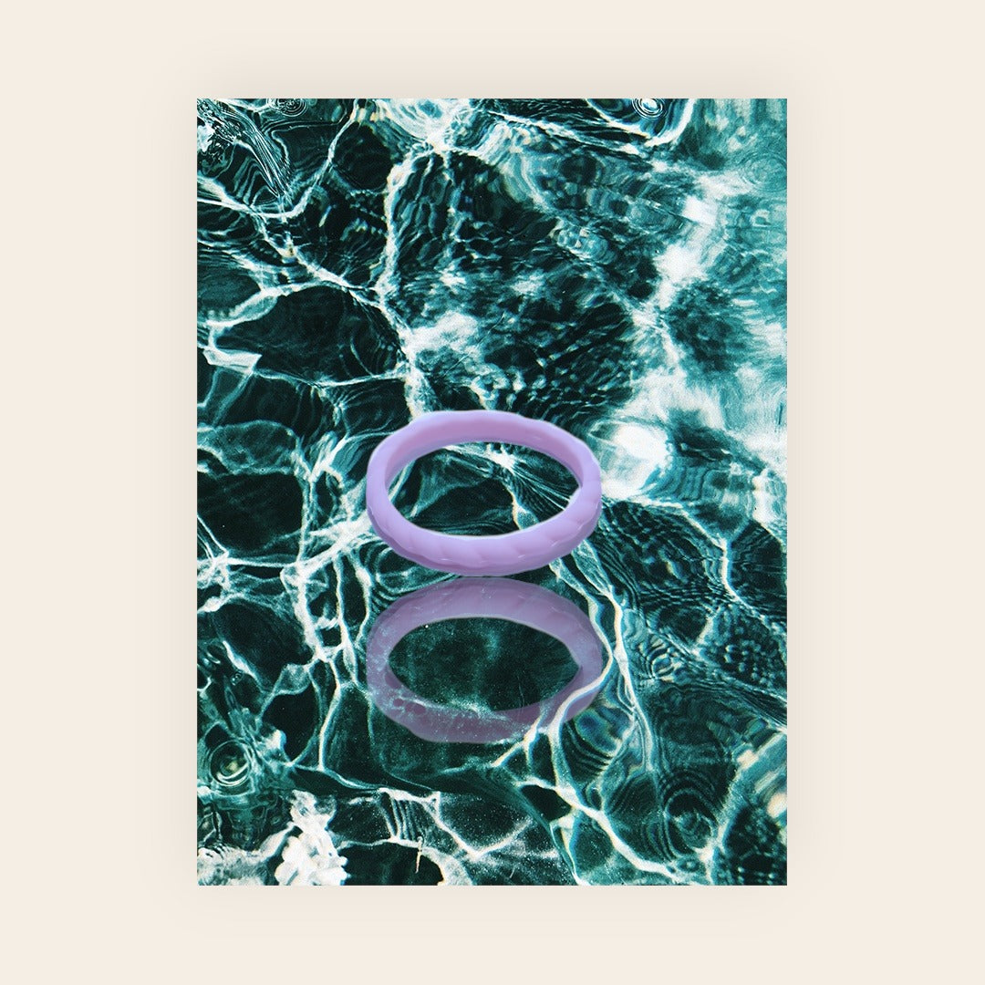 The Bubbly Silicone Ring – Soft, Flexible & Stackable Everyday Ring (Dura Gear)